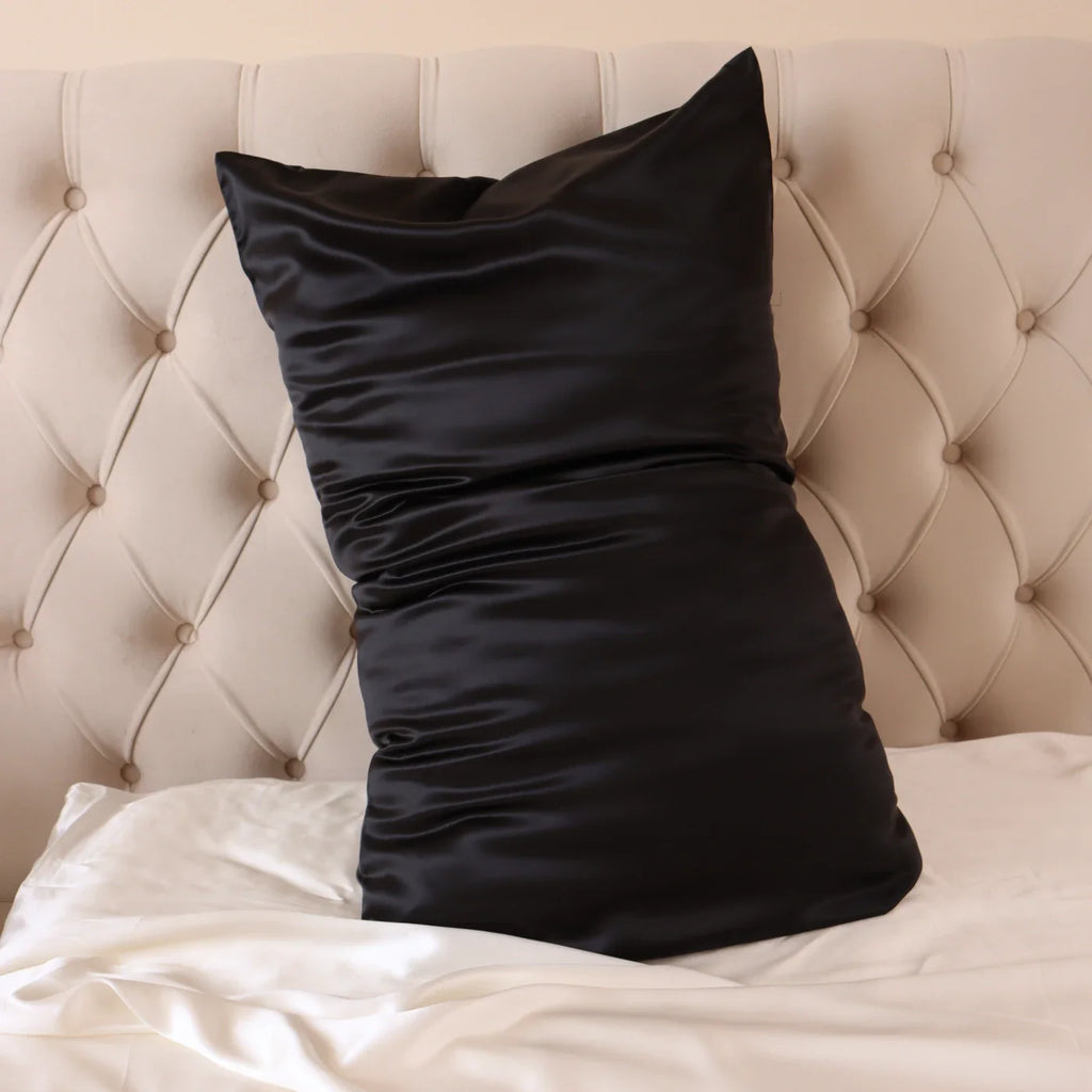 Satin Pillowcase Black