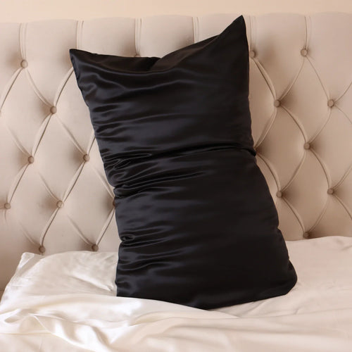 Satin Pillowcase Black
